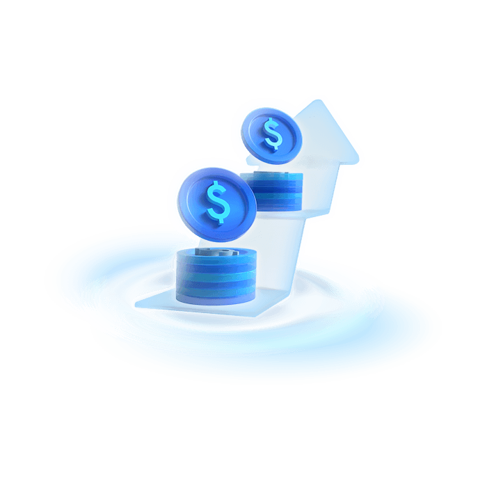 ไอคอนเหรียญดอลลาร์สื่อการคืนรีเบต 100 เปอร์เซ็นต์ สูงสุดในตลาด